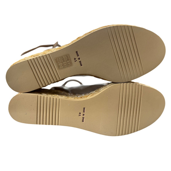 André Assous Women's Cecilia Espadrille Wedge Sandal Khaki 11M - Picture 8 of 10